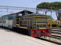 
'245 0414' at Pisa Station, Italy, June 2007